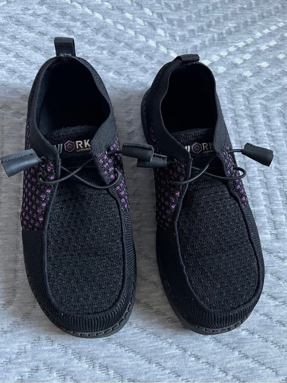 Larnmern Steel Toe Loafers Shoes